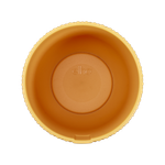 jazz rund mini 7cm amber gelb